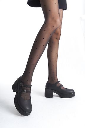 کفش آکسفورد مشکی زنانه پلی اورتان Entella Store - کد 775649131