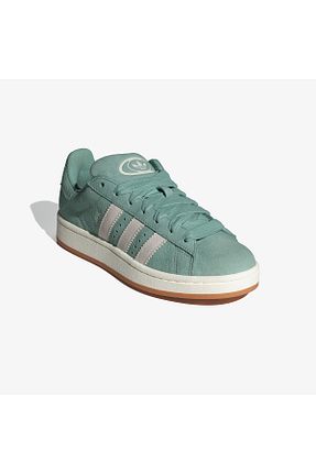 کفش اسنیکر سبز زنانه بند دار adidas - کد 839398924