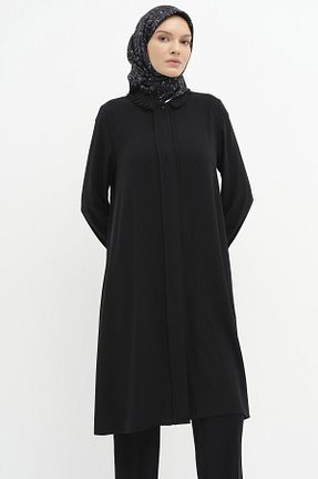 تونیک حجاب مشکی رگولار Tuğba - کد 872410839