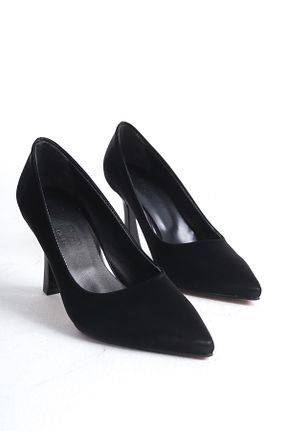 کفش استایلیتو مشکی پاشنه نازک öz se shoes - کد 872464258