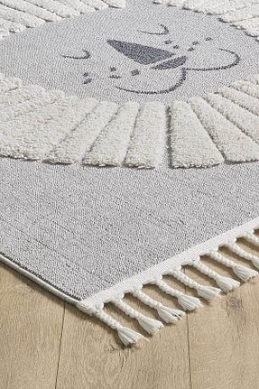 فرش بچه گانه طوسی پلی استر Empera - کد 377513103