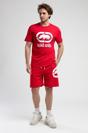 شلوارک و برمودا قرمز مردانه Fitted Ecko Unltd - کد 872423632