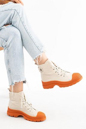 کفش کژوال نارنجی زنانه پاشنه کوتاه (1 - 4 سانتی متر) Guja - کد 368842916