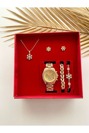 ساعت مچی طلائی زنانه 31-35 میلی متر Arzu Butik - کد 639638590