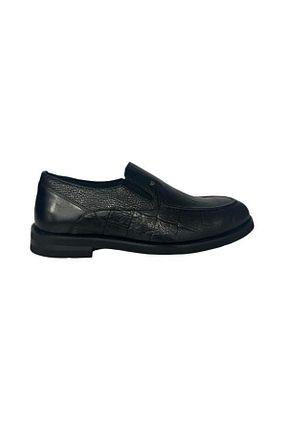 کفش کلاسیک مشکی مردانه چرم خالص Kemal Tanca - کد 872468220
