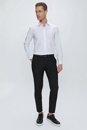 شلوار مشکی مردانه پنبه ای Efor - کد 690798204