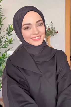 شال طوسی زنانه پلی استر Madame Polo - کد 474773779