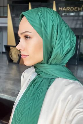 شال سبز زنانه پلی استر Madame Polo - کد 841101977