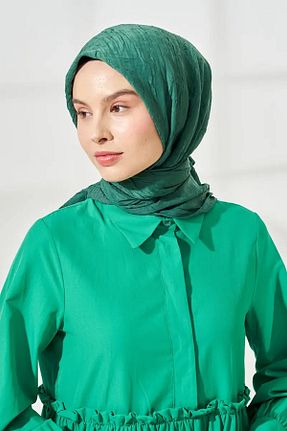 روسری سبز پلی استر Madame Polo - کد 743433633