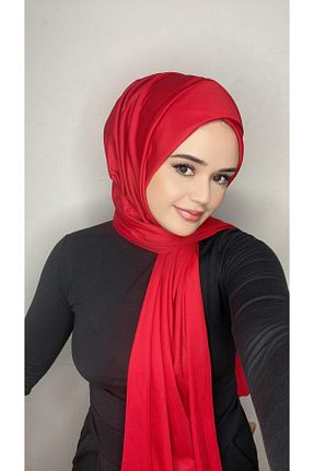 شال قرمز زنانه OykumBone - کد 872468793
