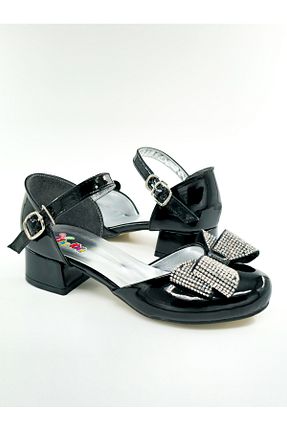 کفش مجلسی مشکی بچه گانه پاشنه ضخیم BDKButik - کد 807952995