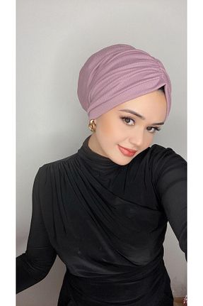 شال صورتی زنانه پنبه ای OykumBone - کد 872476635