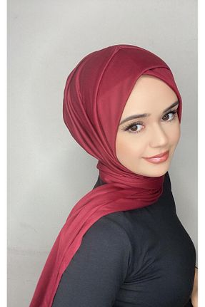 شال زرشکی زنانه OykumBone - کد 872468880