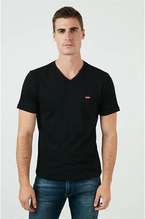 تیشرت مشکی مردانه A-Form فیت Levi