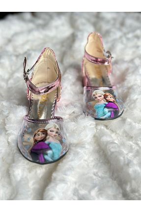کفش مجلسی صورتی بچه گانه پاشنه ضخیم Gala - کد 822309733