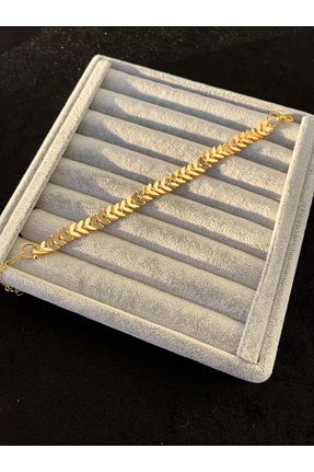 دستبند استیل (فولاد) طلائی زنانه ulaşaksesuar - کد 872509566