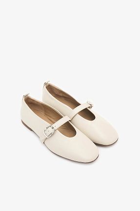 بابت نباتی زنانه چرم خالص Decazeshoes - کد 872537351
