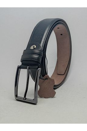 کمربند مشکی زنانه چرم خالص EDS DERİ ÜRÜNLERİ - کد 694296934