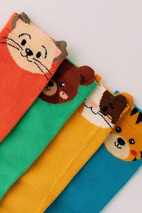 جوراب طوسی بچه گانه الاستین Katia & Bony - کد 829485964