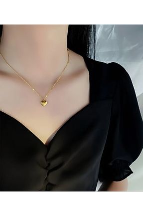 گردنبند جواهر متالیک زنانه ELMATOLYE - کد 872555034