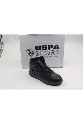 کفش اسنیکر مشکی مردانه بند دار SPORT SHOES CENTER - کد 871892989