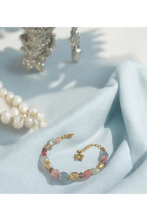 دستبند جواهر رنگی زنانه سنگ طبیعی Sunshe Atelier - کد 872576132