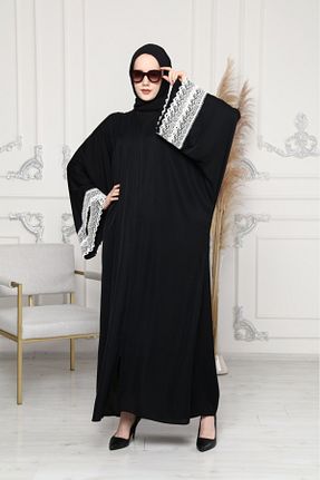 کلاه و ابایا مشکی زنانه مخلوط پلی استر GigiTex - کد 842790883