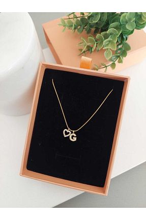 گردنبند استیل ( فولاد ) طلائی زنانه استیل (فولاد) LUCKY ACCESSORIES - کد 815393426