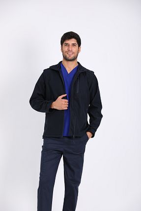 پولار سرمه ای مردانه رگولار Raven Uniform - کد 872729410