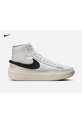 کفش اسنیکر سفید زنانه بند دار Nike - کد 872737809