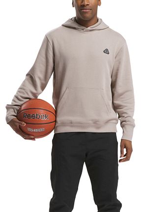 سوئیشرت طوسی مردانه ساده Reebok - کد 879804383