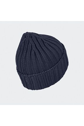 کلاه پشمی سرمه ای زنانه پنبه ای adidas - کد 896888843