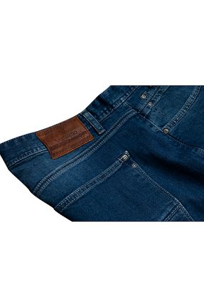 شلوار جین سایز بزرگ آبی مردانه پاچه پهن Vessimo - کد 872890681