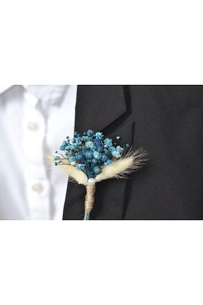 سنجاق یقه آبی پنبه ای Hellemyst - کد 850645760