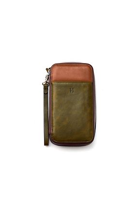 کیف دستی قهوه ای زنانه سایز متوسط HELMBROOK - کد 869269600