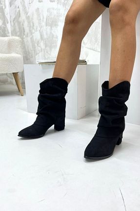 بوت / نیم بوت مشکی زنانه جیر inizio - کد 872896546