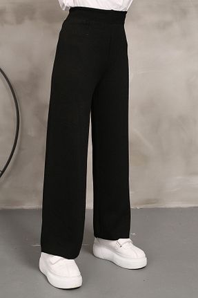 شلوار حجاب مشکی زنانه تریکو İmajButik - کد 777416408