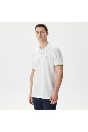 پولوشرت سفید مردانه %100 پنبه Nautica - کد 824361797