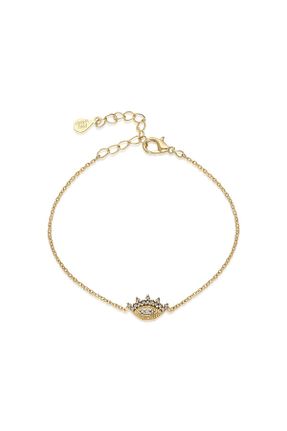 دستبند نقره طلائی زنانه 925 عیار Ninova Silver - کد 872915450