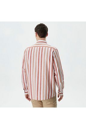 پیراهن نارنجی مردانه رگولار Nautica - کد 817949983