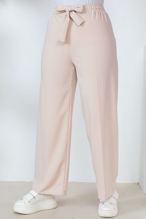 شلوار حجاب بژ زنانه مخلوط پلی استر İmajButik - کد 740109402
