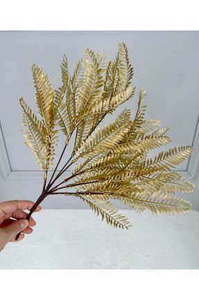 گل خشک و مصنوعی طلائی PEKİBU - کد 704971746