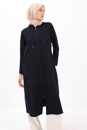 رویه حجاب سرمه ای زنانه پنبه پلی استر ALLDAY - کد 649974012