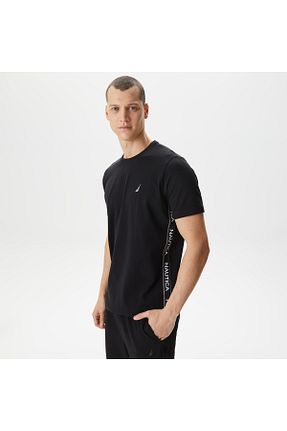 تیشرت مشکی مردانه رگولار Nautica - کد 820149050