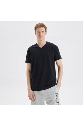 تیشرت مشکی مردانه رگولار Nautica - کد 679688963