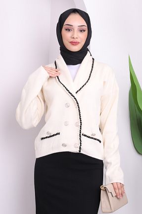 رویه حجاب بژ زنانه اکریلیک İmajButik - کد 865499520