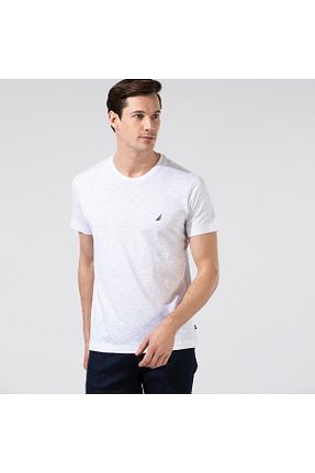 تیشرت سفید مردانه رگولار Nautica - کد 679697465