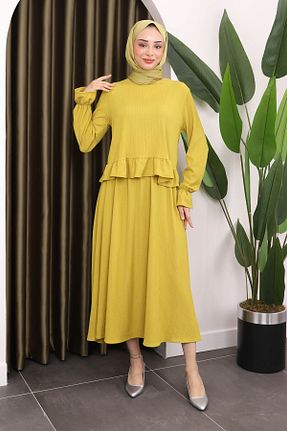 ست بالاتنه و پائین تنه حجاب سبز زنانه رگولار İmajButik - کد 834061525