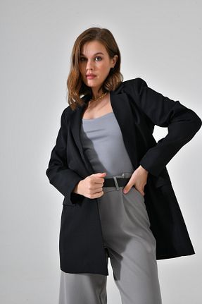 کت مشکی زنانه رگولار Saade - کد 772517256