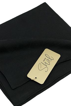 روسری مشکی پنبه پلی استر Aker - کد 872954186